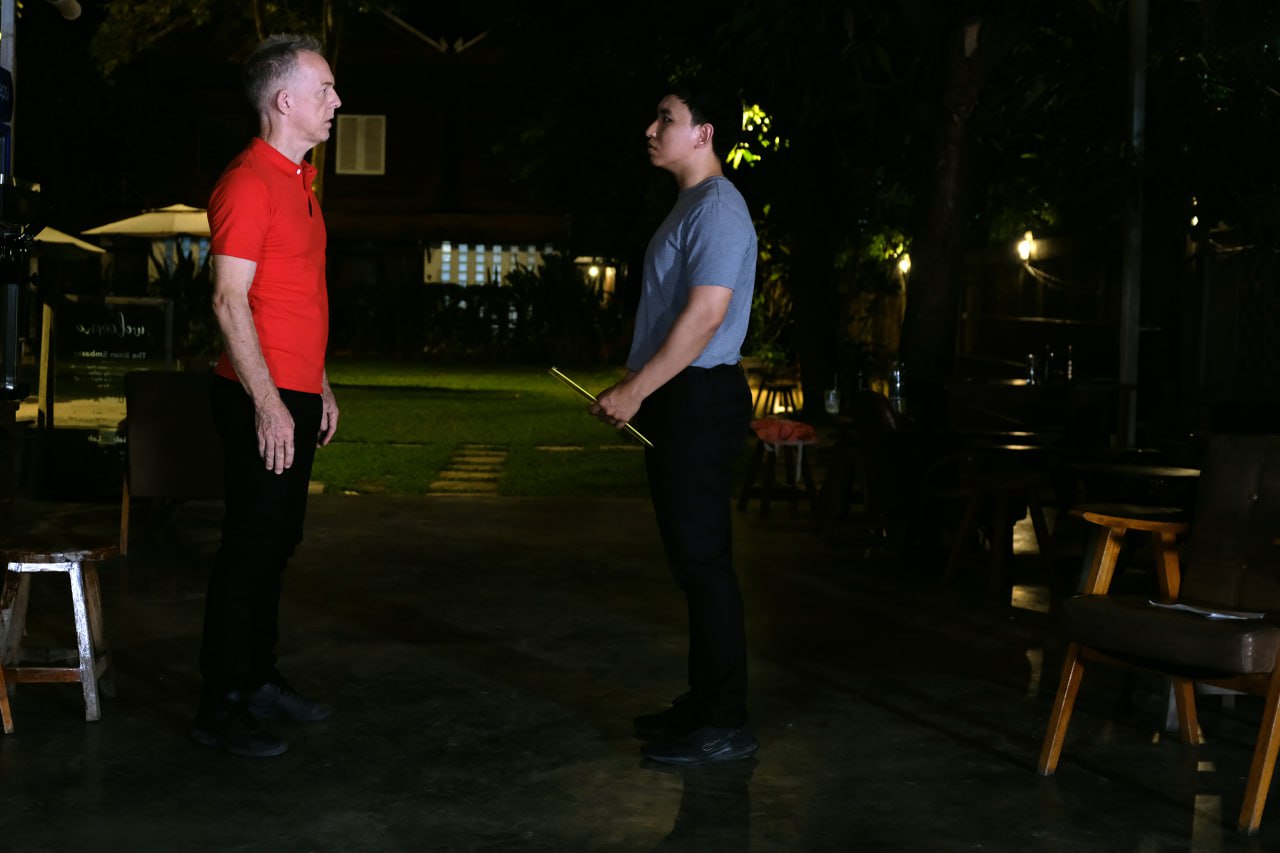 Confrontation scene